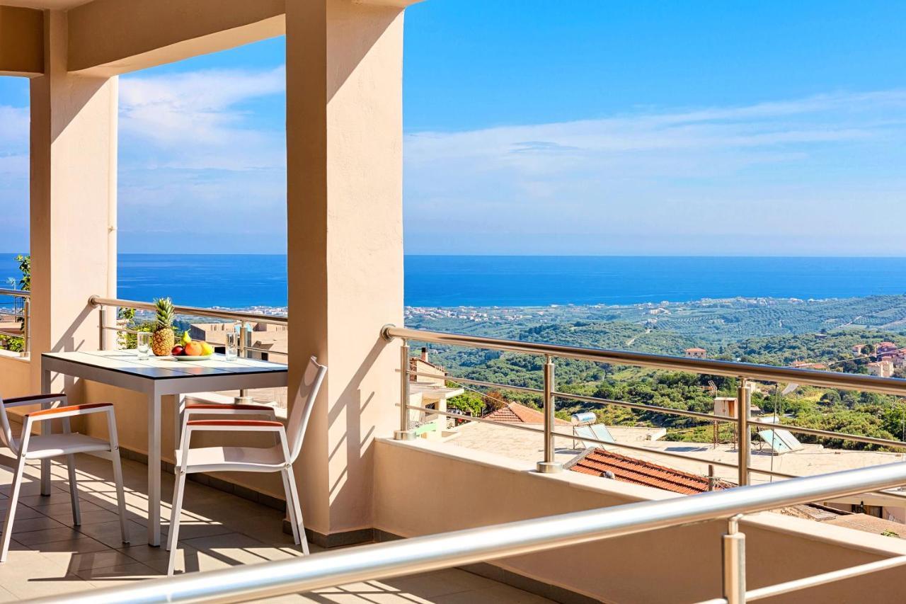 Kournás Villa Di Giorgio Heated Pool מראה חיצוני תמונה