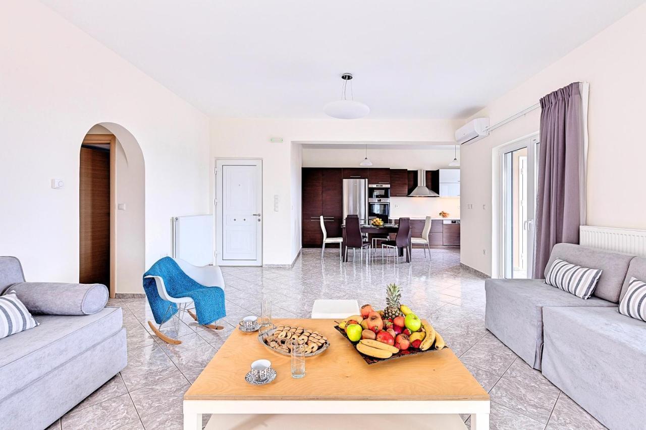 Kournás Villa Di Giorgio Heated Pool מראה חיצוני תמונה