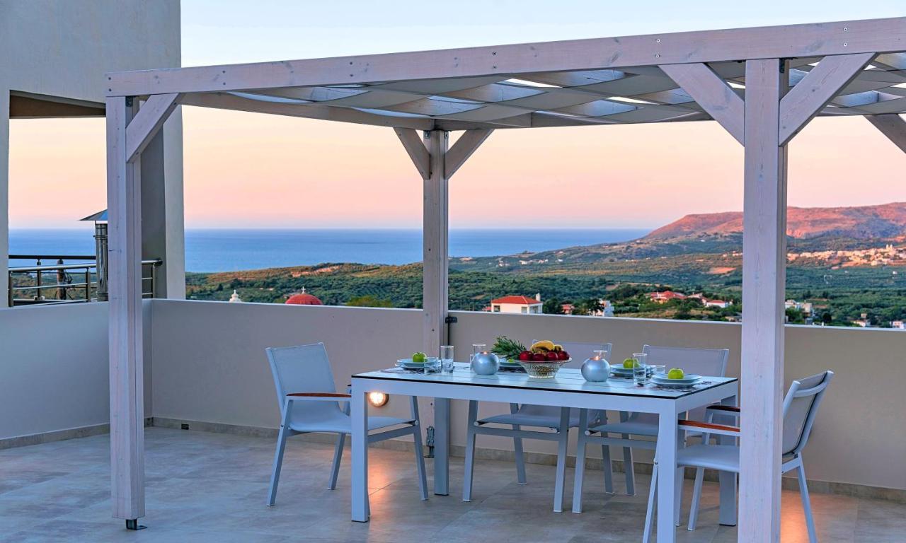 Kournás Villa Di Giorgio Heated Pool מראה חיצוני תמונה